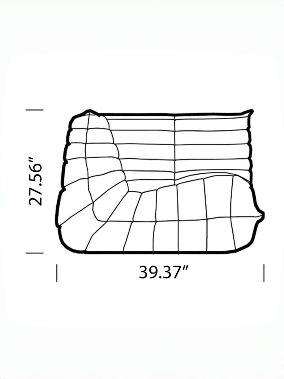 Caterpillar Sofa Corner Lounge Sectional