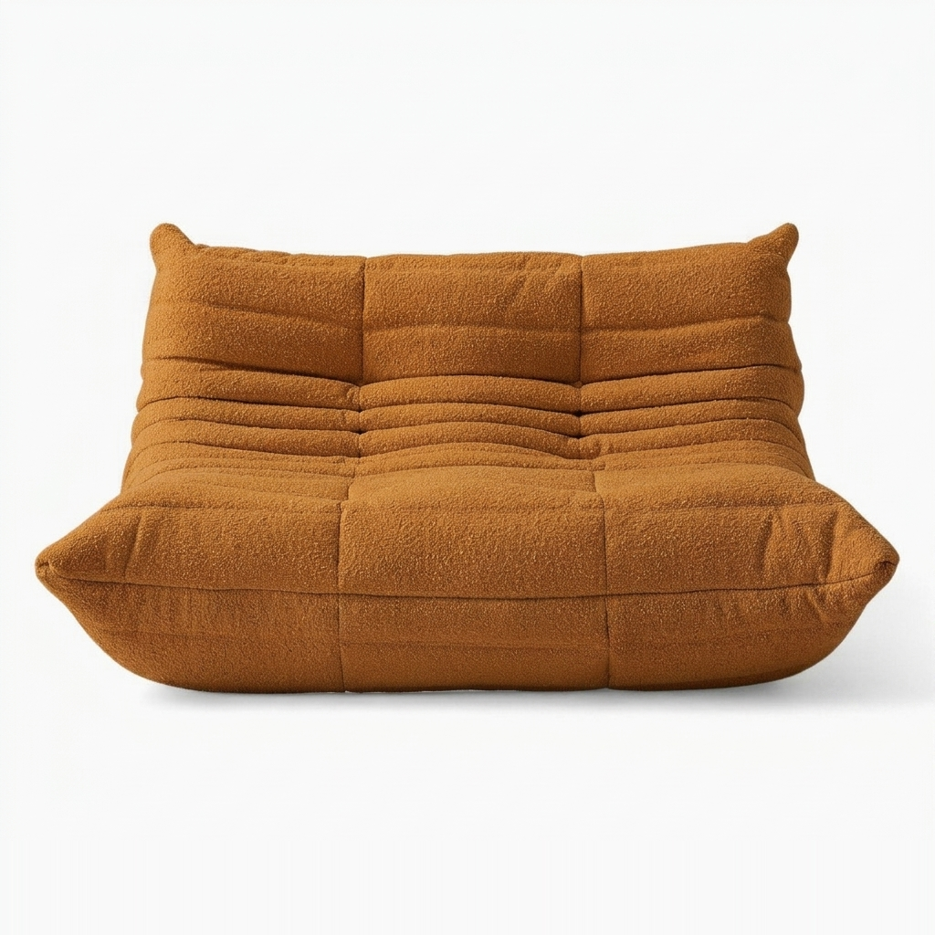 Luxury Caterpillar Sofa Double Seater Loveseat