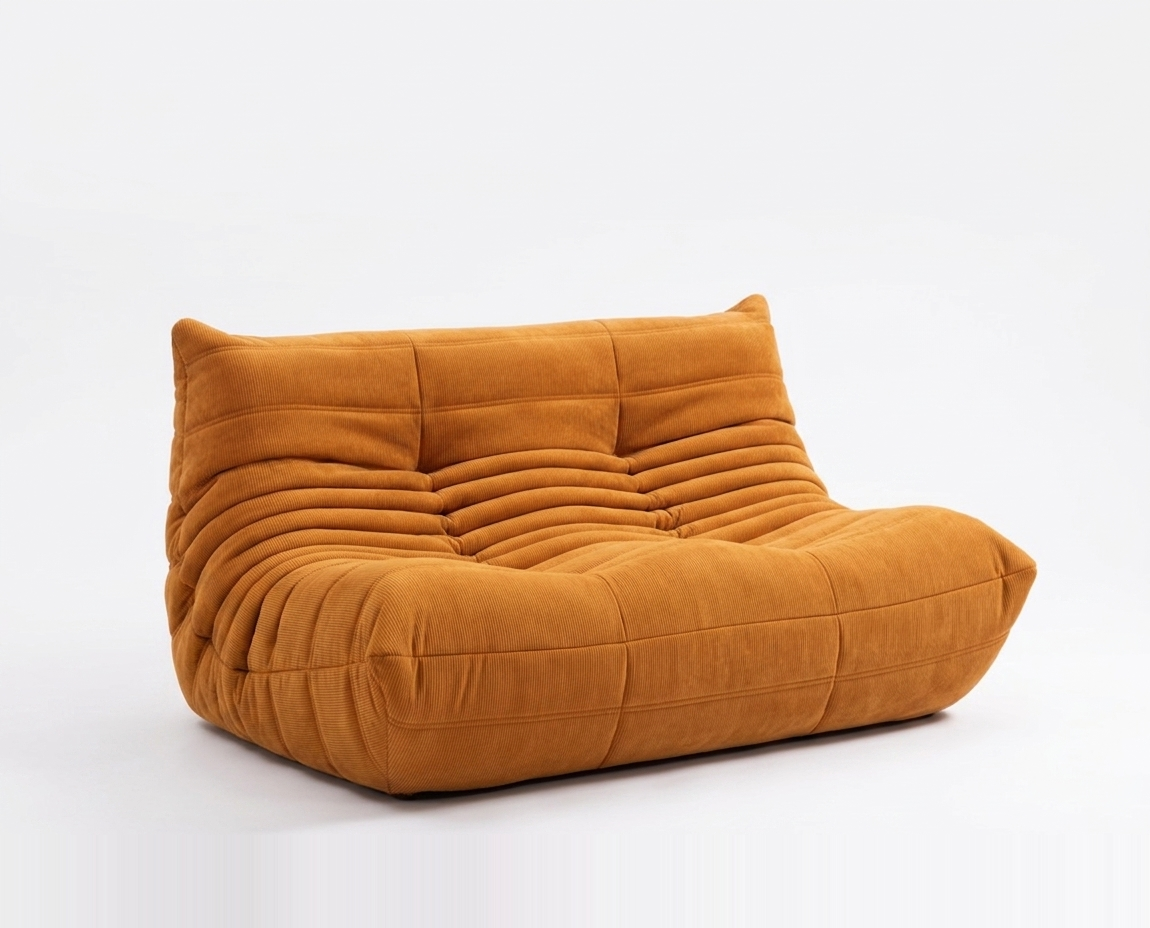Luxury Caterpillar Sofa 2 Seater Loveseat