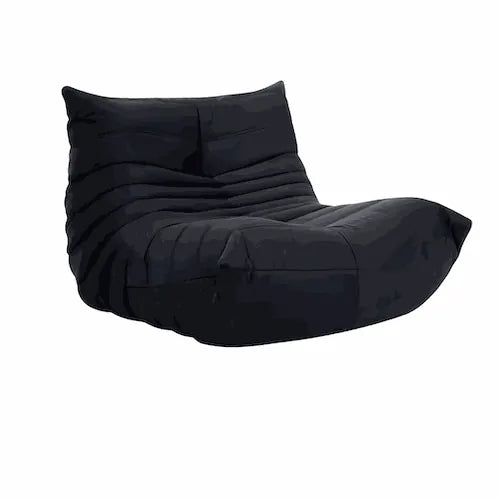 Caterpillar Sofa modern lounge chair with all-foam frameless design and premium upholstery