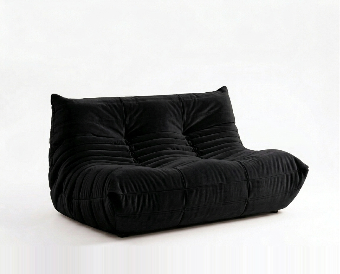 Luxury Caterpillar Sofa Double Seater Loveseat