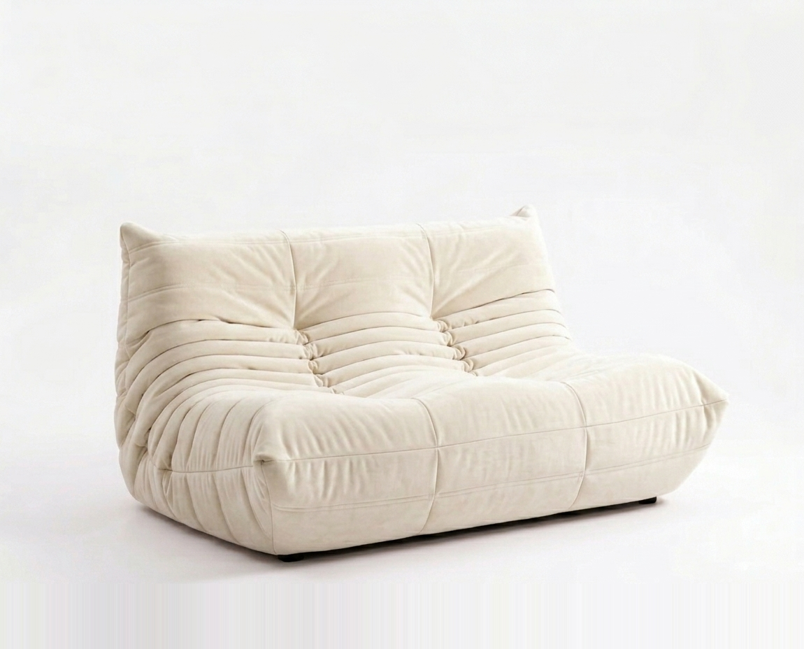Luxury Caterpillar Sofa Double Seater Loveseat