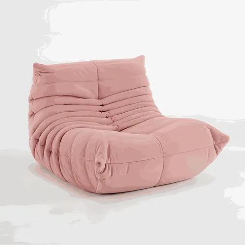 Modern Caterpillar Sofa lounge chair with all-foam frameless design and premium upholstery