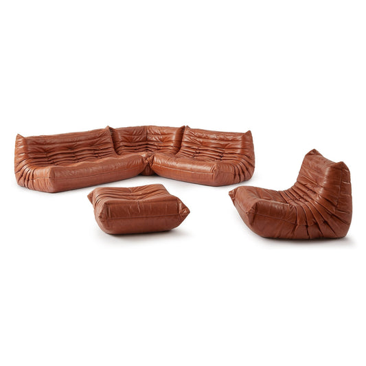 5-Piece Modular Sectional Sofa – Customizable Upholstery Set