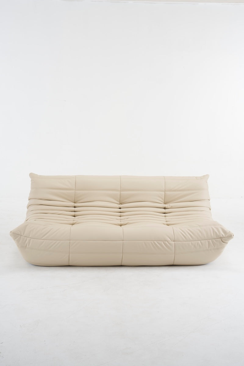 Caterpillar Sofa 3 Seater premium leather lounge chair with ergonomic design and frameless silhouette