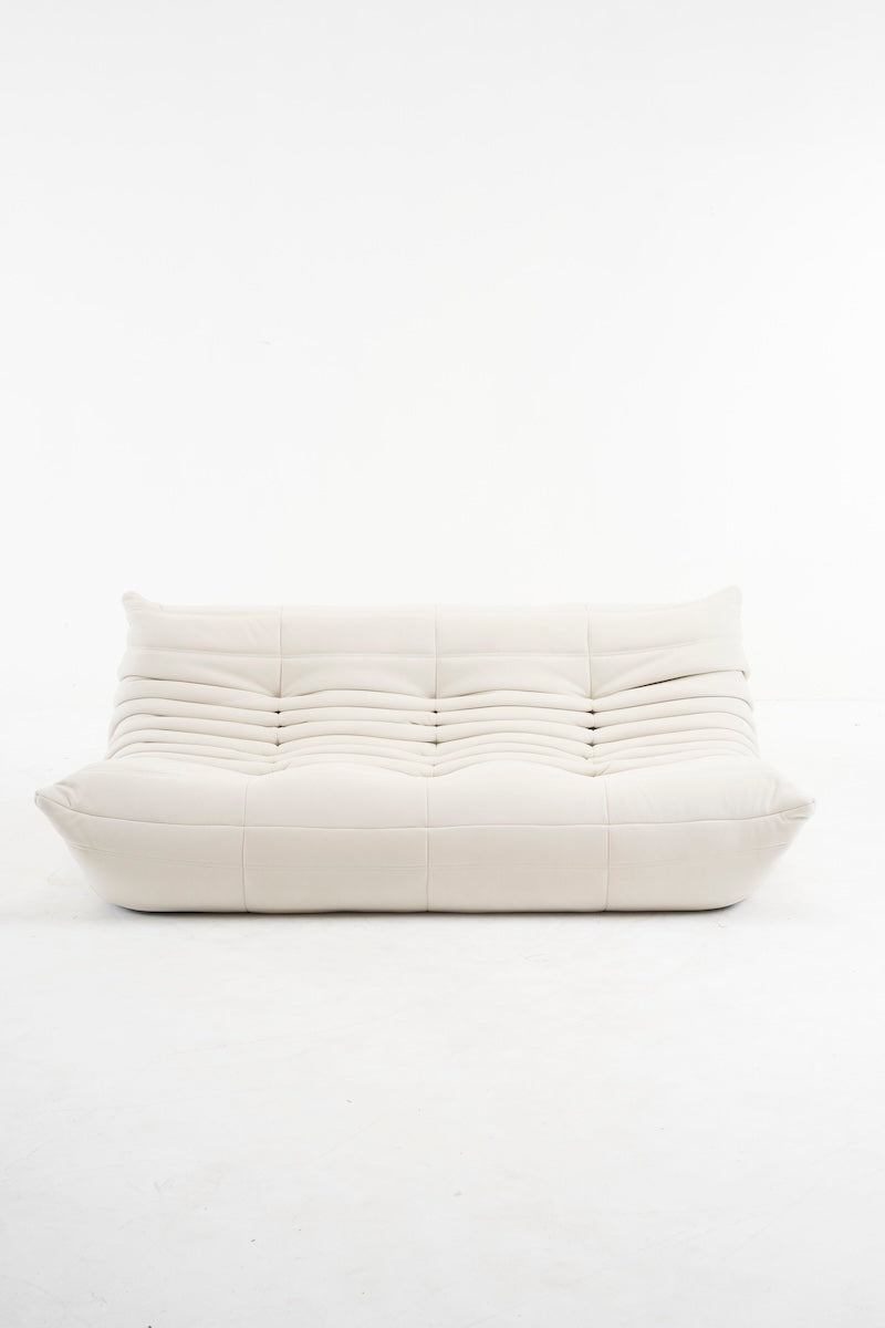 Caterpillar Sofa 3 Seater Lounge Chair-Flannel