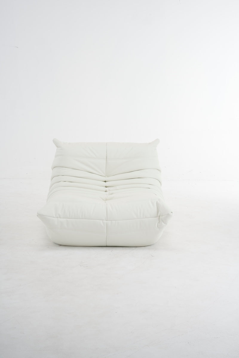 Luxury Leather Caterpillar Sofa Single Seater