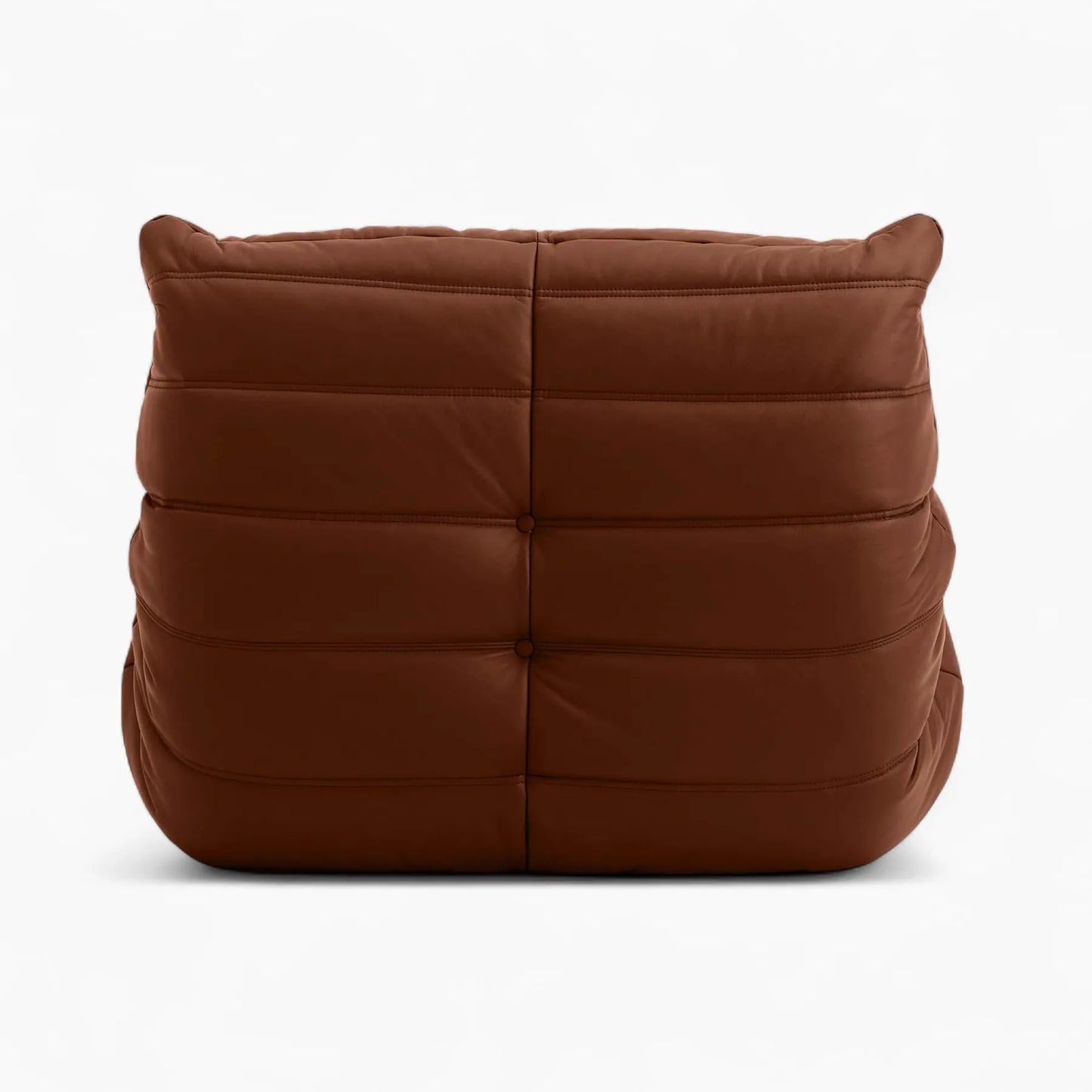 Caterpillar Fireside Chair leather armchair with frameless foam construction and premium upholstery
