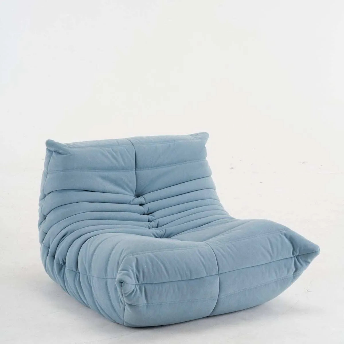 Modern Caterpillar Sofa lounge chair with all-foam frameless design and premium upholstery