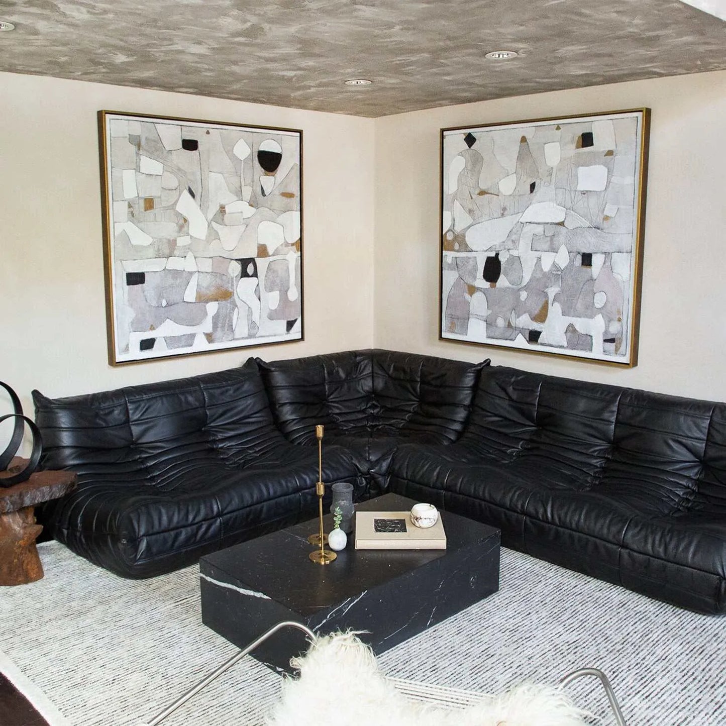 5-Piece Modular Sectional Sofa – Customizable Upholstery Set