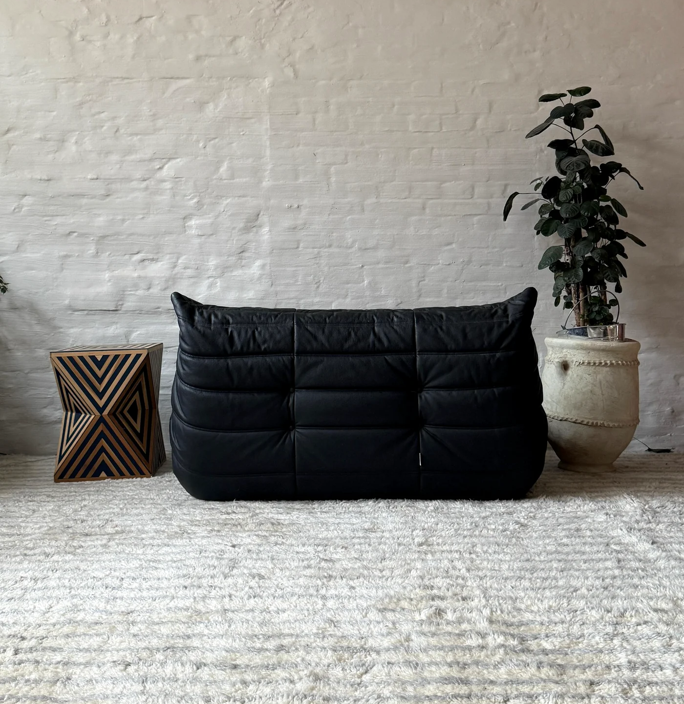 Caterpillar Sofa 3 Seater premium leather lounge chair with ergonomic design and frameless silhouette